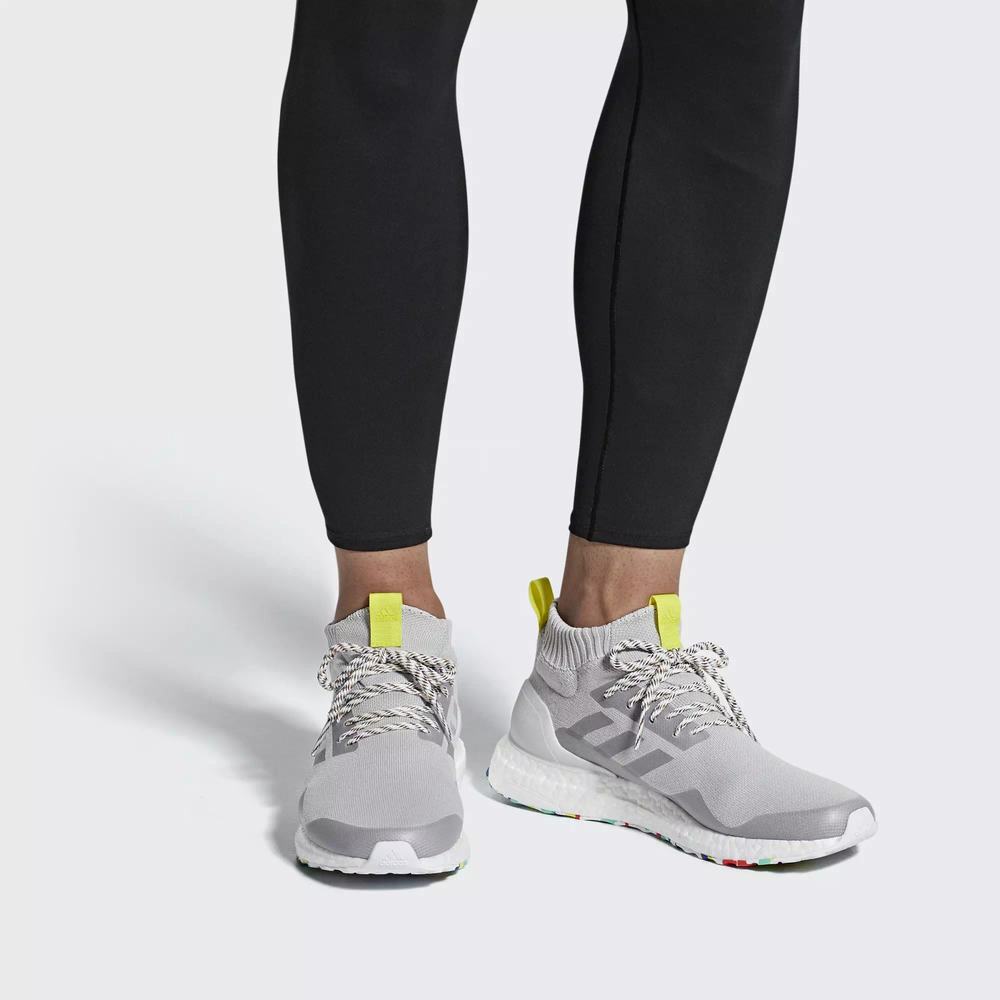 Adidas Ultraboost Mid Tenis Para Correr Grises Para Hombre (MX-35827)